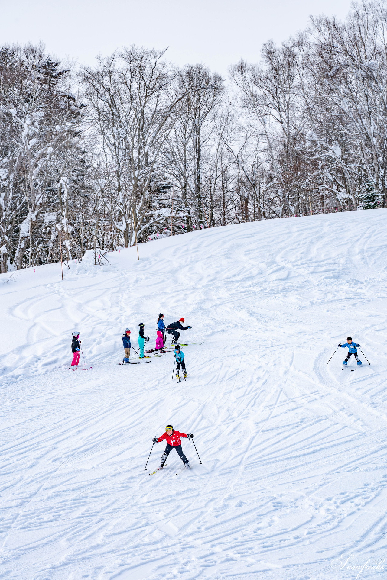 倶知安町旭ケ丘スキー場　羊蹄山を見上げながら滑走、地元のスキーヤー＆スノーボーダーたちに長く愛される粉雪ゲレンデ！